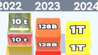 JELLY RUN 2048 — HISTORY: 2024/2023/2022, COMPARE GAMEPLAY // UPDATE APK screenshot 4