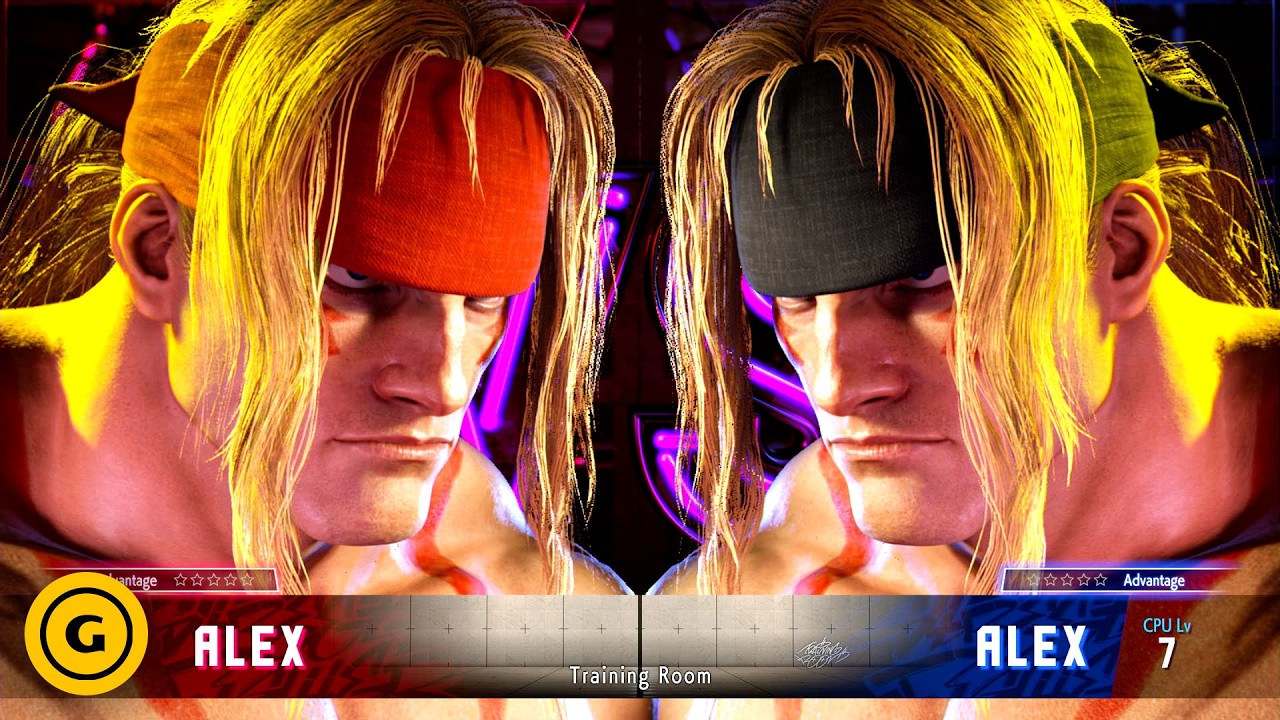 Алекс — 10 минут высокоуровневых боев под управлением компьютера в Street Fighter 6