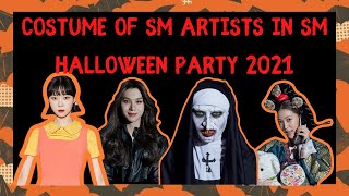 COSTUMES OF SM ARTISTS IN SM HALLOWEEN PARTY 2021 | RED VELVET, AESPA, NCT, SUPER JUNIOR, AND MORE!