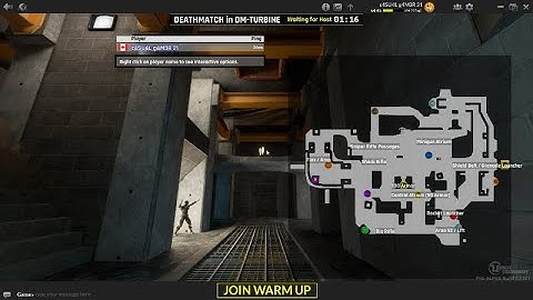 Exploring UT99 Maps on UT4 - (Turbine)