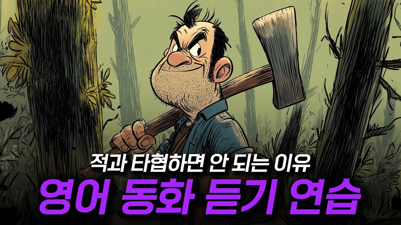 영어 동화 듣기 - 적과 타협하면 안 되는 이유 🌳🪓