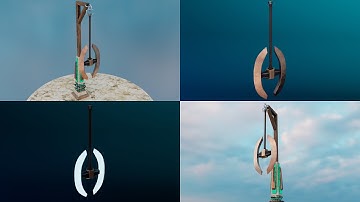 3D Project Showcase: "Greataxe" - Playblast & Rendered Images | Autodesk Maya | Substance Painter