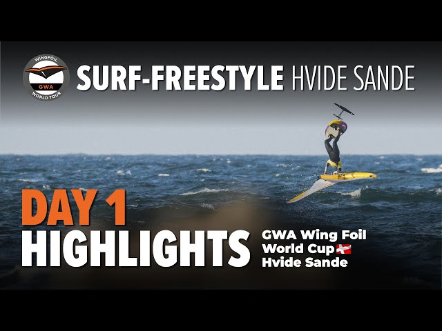 Day One Highlights | GWA Wingfoil World Cup Denmark 2023