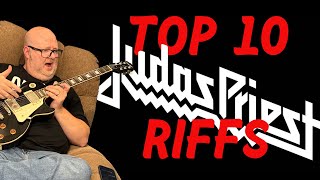 Metal Dad's Top 10 Judas Priest Riffs! 🎸🤘👈