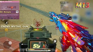 I Picked UP ENEMY MYTHIC M13 and it's OP | CODM BR GAMEPLAY
