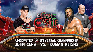 JOHN CENA vs ROMAN REIGNS | WWE UNDISPUTED UNIVERSAL CHAMPIONSHIP | WWE 2K23 GAMEPLAY #wwe2k23
