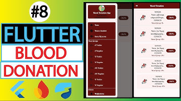 Flutter Blood Donation App with Firebase #8 - Account Screen, Fetching User Data & Firebase Sign Out