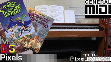 The Synth of Modern Times - Play DOS Games With Modern Musical Keyboards!