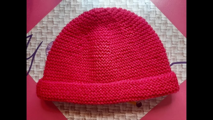 Tuto tricot débutant - Un bonnet facile à tricoter en 1 h - Stéphanie  bricole