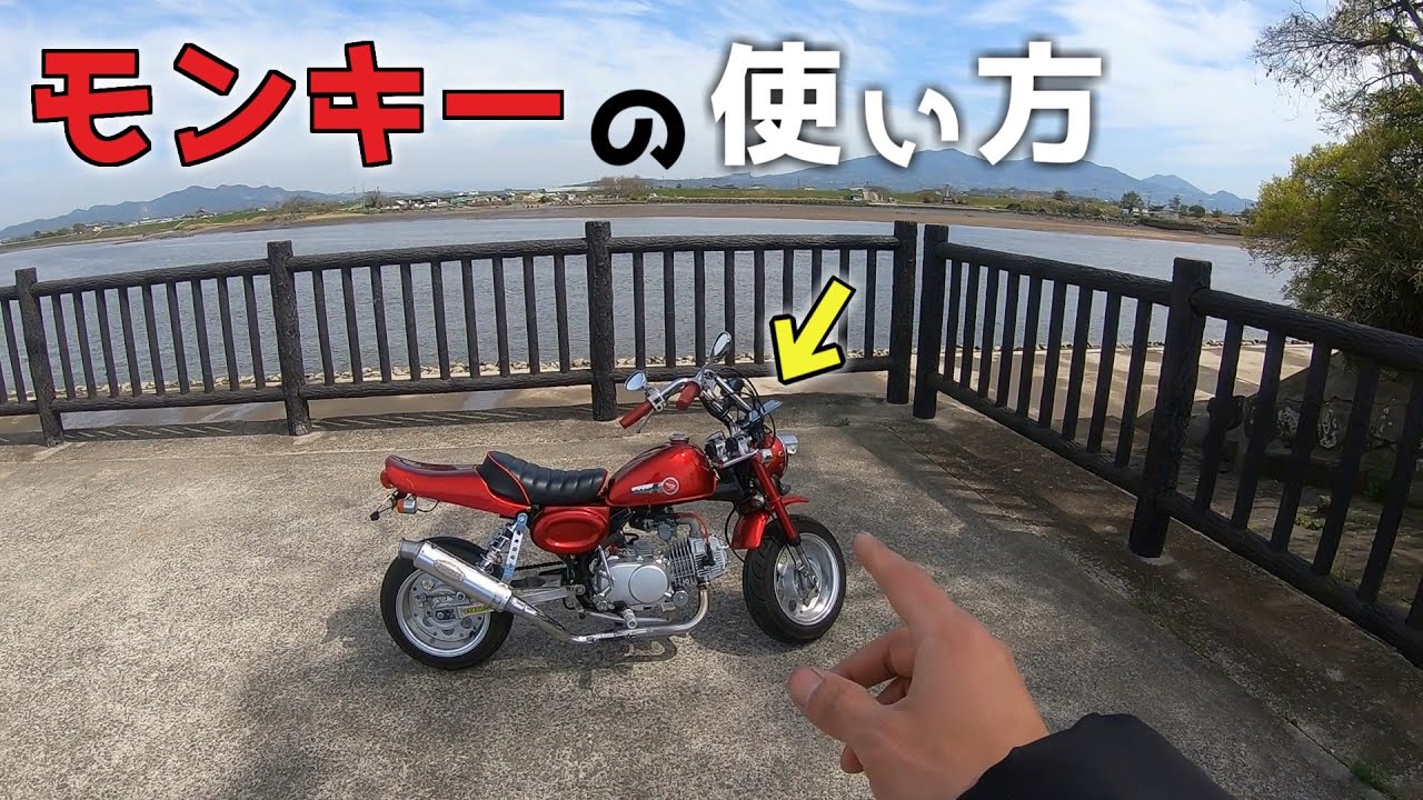 モンキーの使い方について聞きたい。ツーリング？盆栽？通勤？ - YouTube