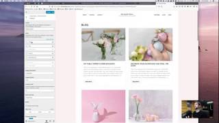 Preview of the power of customization available in new Mai Sparkle Theme from BizBudding Inc.