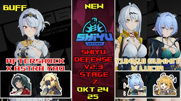 SAnby (buff) M0S0 & Yixuan M0S1 | Shiyu Defense Okt 24 Stage 7 3 Star [ Zenless Zone Zero ]