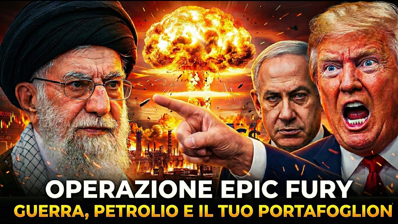 🚨 L'IRAN È IN GUERRA — USA e Israele Attaccano ADESSO | Cosa Succede ai Tuoi Soldi?