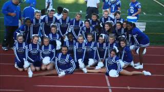 Salem JV Cheer first game 2010.wmv