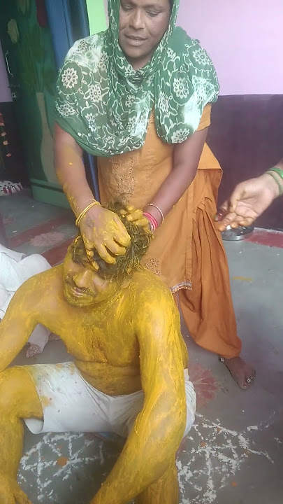 haldi chadat😜🥰 #love #music #ringtone #shadirasamsong