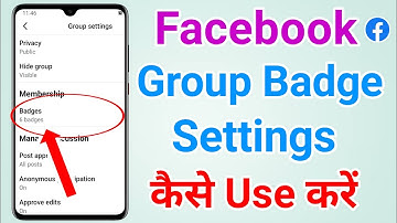 Facebook group badge settings | How to enable badges in facebook group