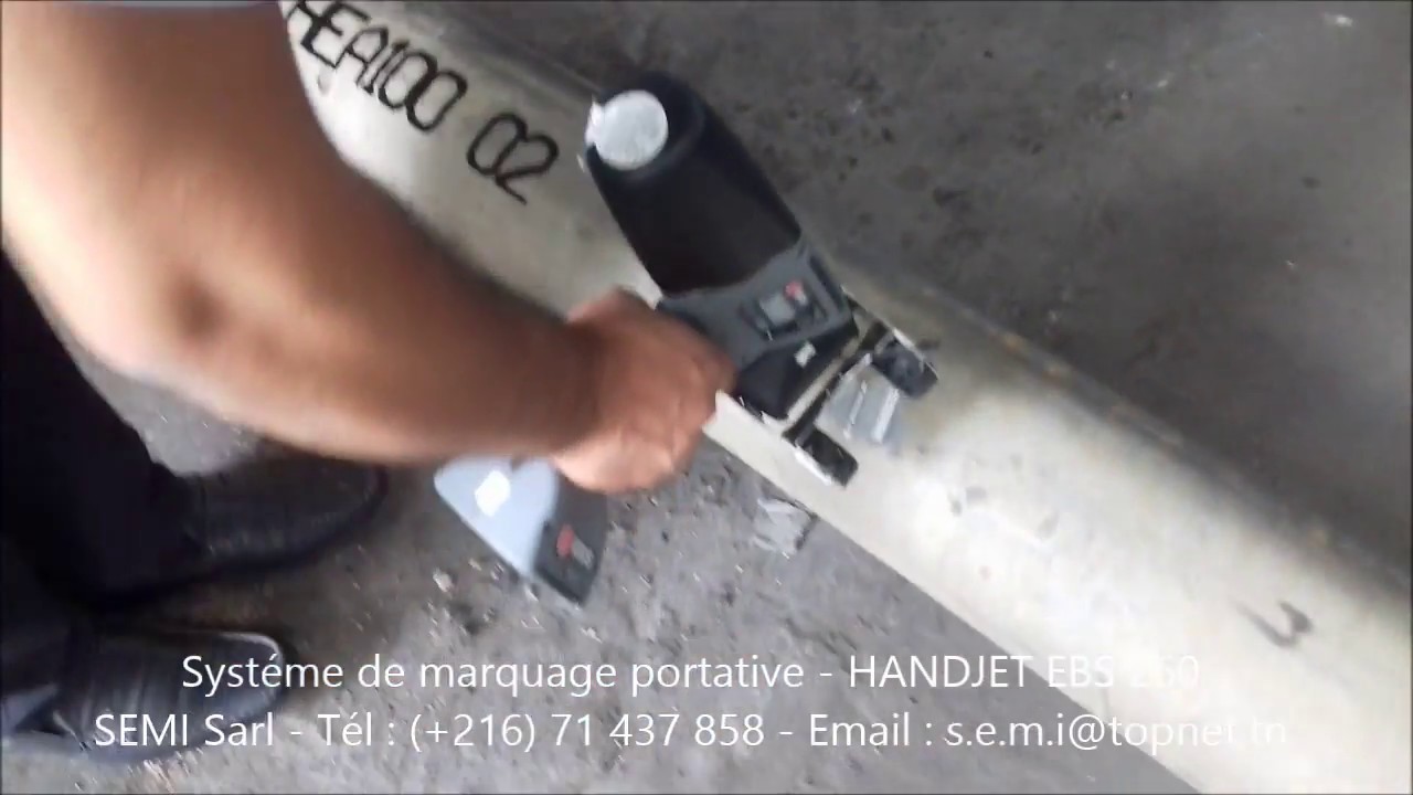 Handjet Ebs 260 Semi Sarl Video Tunisie