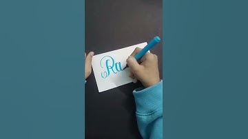 Rahul💙 | Name Calligraphy | Calligraphy with me