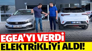 ELEKTRİKLİ OPEL MOKKA VERDİK, 2023 FİAT EGEA ALDIK!