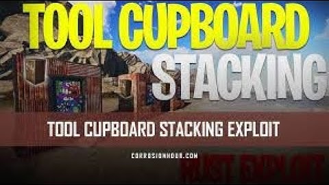 Infinity upkeep rust glitch TCS bug #rust #tipsrust #tricksrust