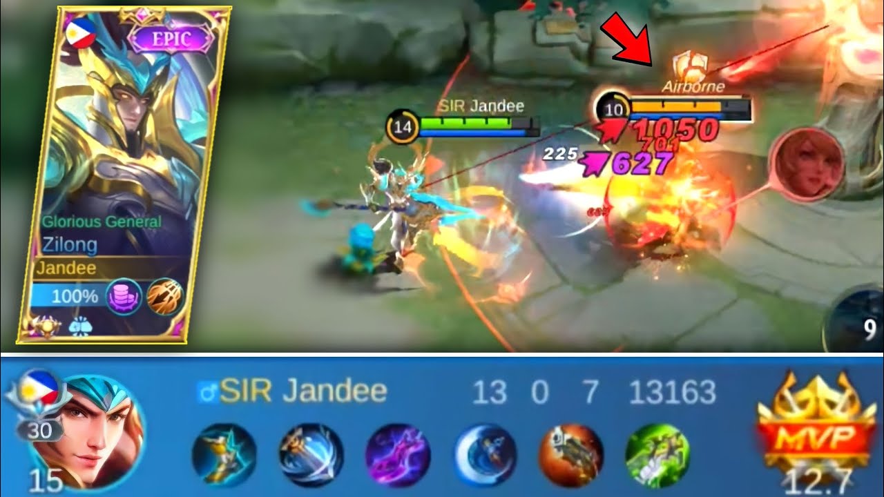 MOOTON THANK YOU FOR THIS TOP GLOBAL ZILONG ONE SHOT BUILD!🔥- MLBB