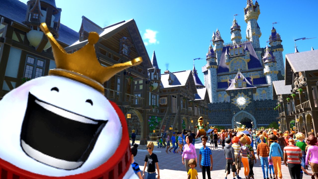 混みすぎて大パニック！？最強の遊園地を作る！- Planet Coaster