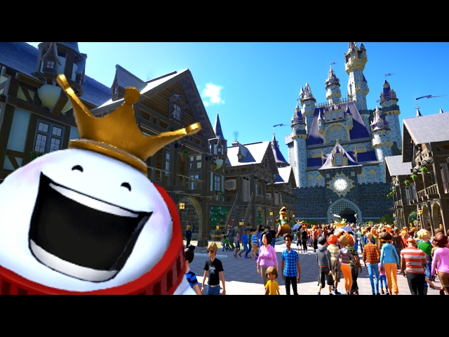混みすぎて大パニック！？最強の遊園地を作る！- Planet Coaster