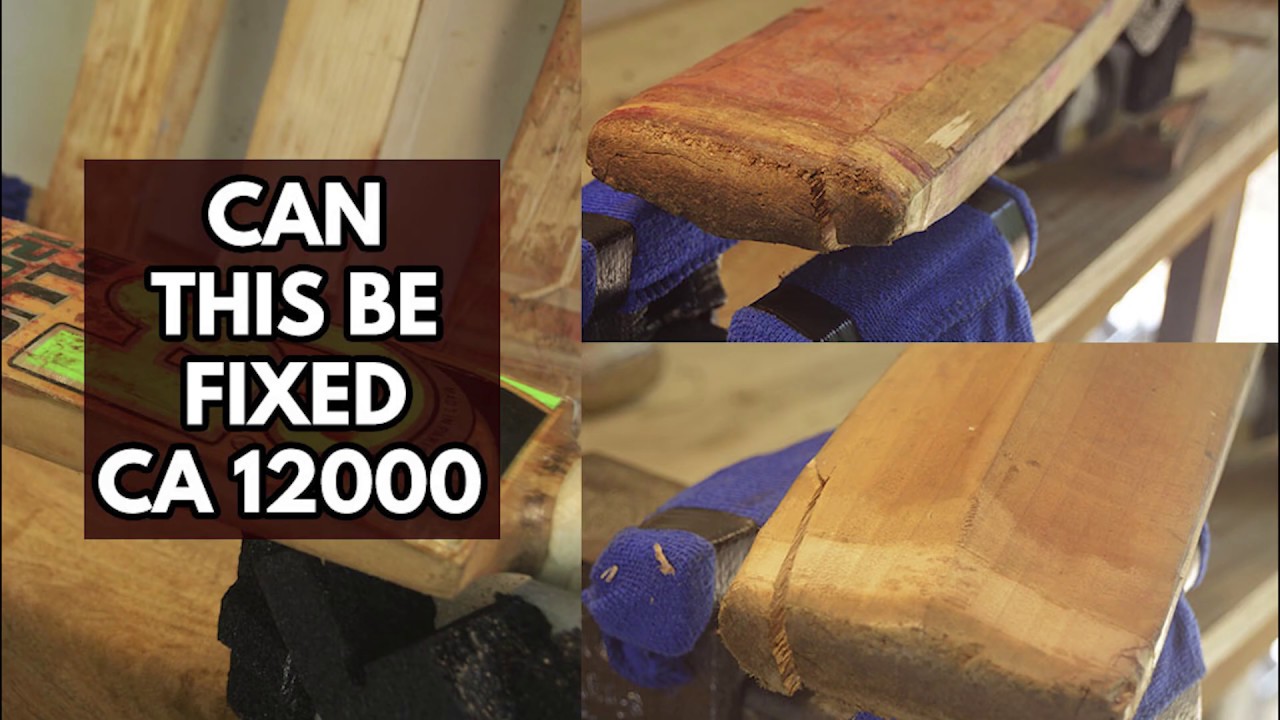 Can this be fixed , Cricket bat repair Trailer YouTube