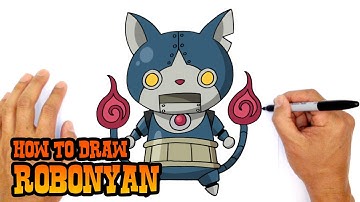How to Draw Yokai Watch | Robonyan | Step by Step