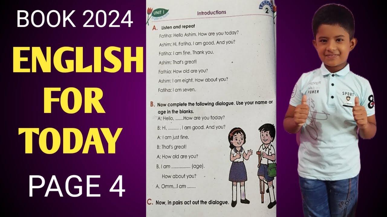 English For Today Class Two Unit 1 Lesson 2 Introductions New english-for-today-class-two-unit-1-lesson-2-introductions-new