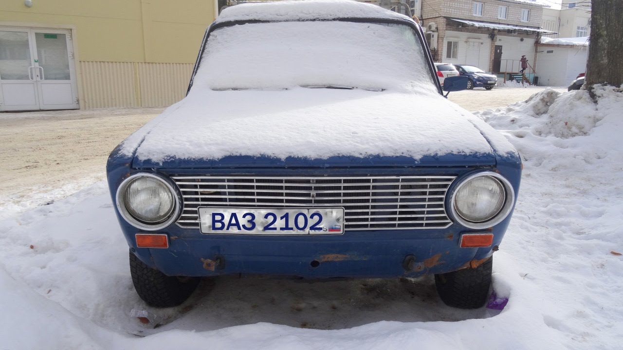 Ваз 2102 сзади