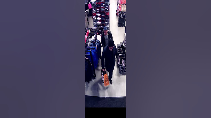 CCTV - investigation into theft and fraud offences