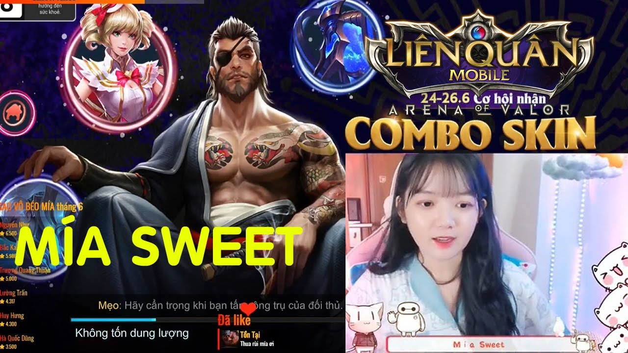 LIÊN QUÂN MOBILE | MÍA SWEET LIVESTREAM DAYS 220!!