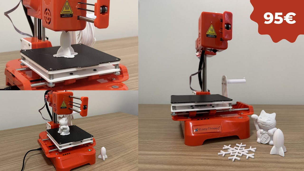 Stampante 3D Easythread La Casa, Mini Stampante Portatile Piccola In  Metallo Bambini Fai Da Te Da 560,88 €
