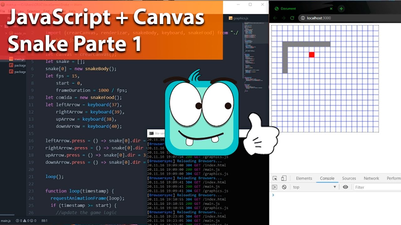 GitHub - laisfrigerio/js-snake-game: Famoso Jogo da Cobrinha desenvolvido  em Javascript + Canvas