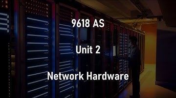 017 | Network Hardware: Routers, Switch, Network Interface Card etc Collisions, CSMA/CD | AS A2 9618