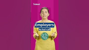 How To Get Calls From Employers Using Indeed - Indeed India #shorts