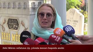 Zeki Müren Vefatının 29. Yılında Mezarı Başında Anıldı