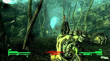 Fallout 3 -- Point Lookout Xbox 360 Gameplay - Swamp Thing