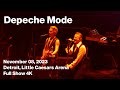 Capture de la vidéo Depeche Mode 2023-11-08 Detroit, Little Caesars Arena - Full Show 4K