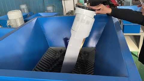 Multifunctional hard plastic shredder