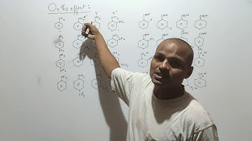 Ortho effect in Benzene ring explained in detail with an examples by Mr. Chandrashekhara  | IXPOE
