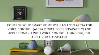 Honeywell Home RCHT8610WF2006/W, T5 Smart Thermostat, Black