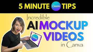 AI Generated Video Mockups: 5 Minute Canva Tips! Tutorial for Beginners to Expert!