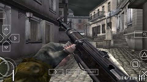 Medal of Honor Heroes 2 | gameplay walkthrough part 3 | Red Chilli | PSP emulator android