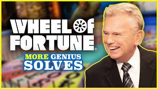 20 More Genius Solves  A Compilation Of Wheel Of Fortunes Impressive Puzzle Solves