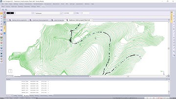 CIVIL DESIGNER software FAQ - 3D polyline contours to DTM points