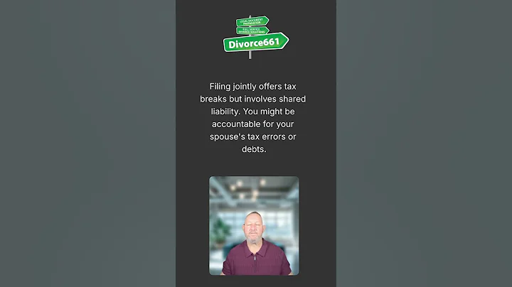 🧾 How to Handle Joint Tax Returns When Filing for Divorce. | Los Angeles Divorce #shots ##divorce661