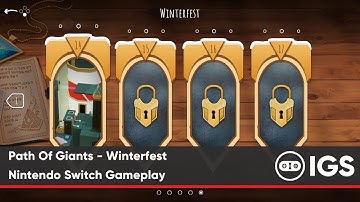 Path Of Giants - Winterfest | Nintendo Switch Gameplay