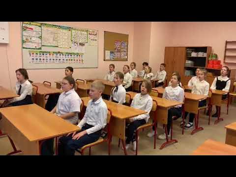 Школа 2107 4 "Ж" класс "Зима" И.С. Бах - YouTube